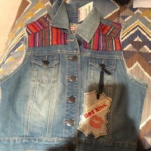 Denim vest